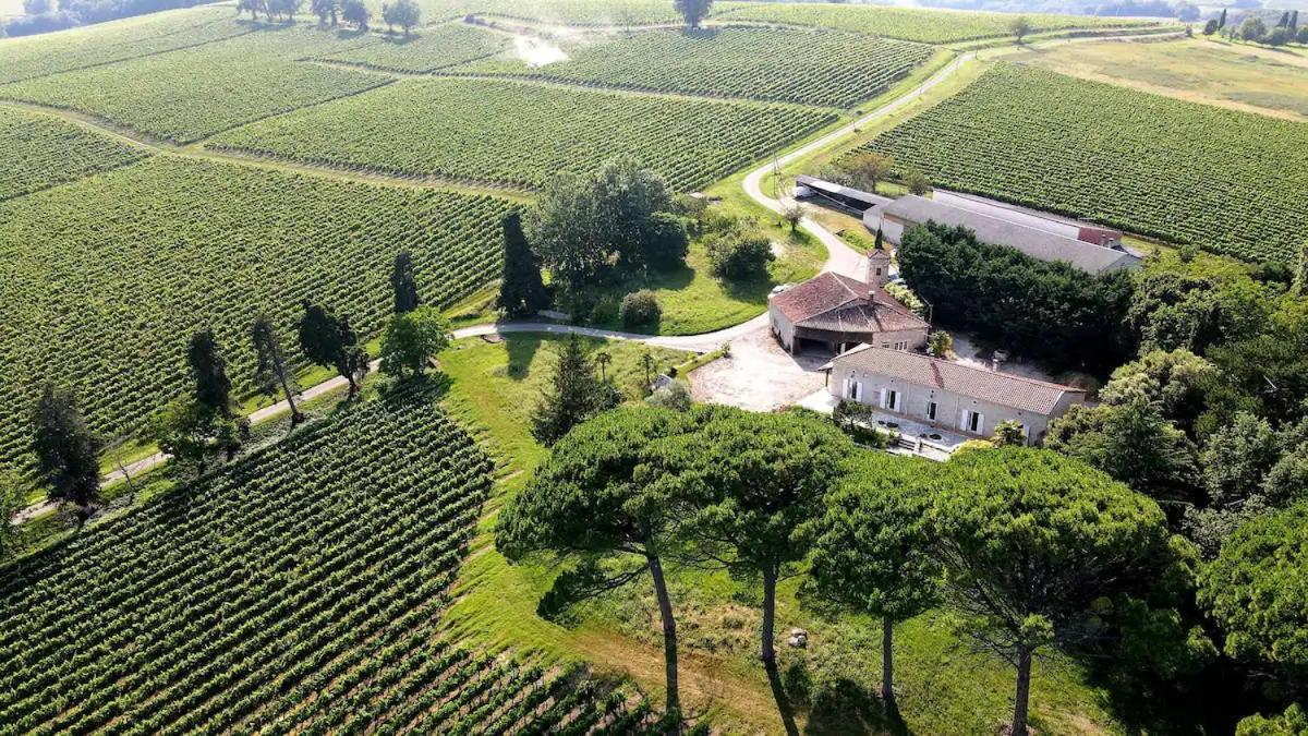 Chateau Baleste - Logement 2 Montesquieu  Buitenkant foto